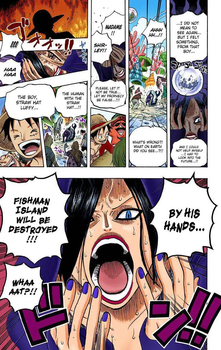 One Piece - Digital Colored Comics Chapter 610 16